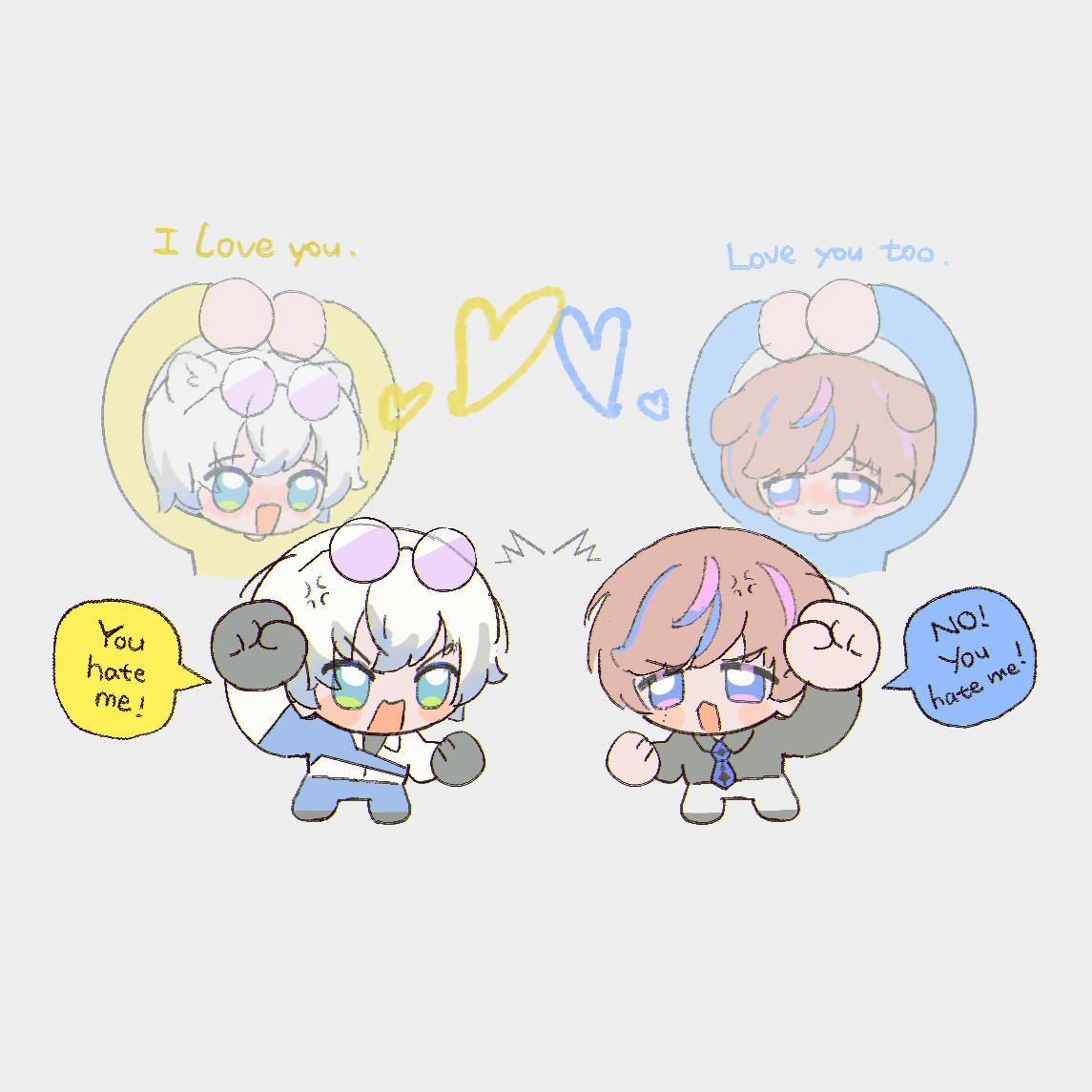 callmeeggy115's tweet photo. 💛💙=😠😠（🥺🥺）
#kaeble https://t.co/02zriKjN4N
