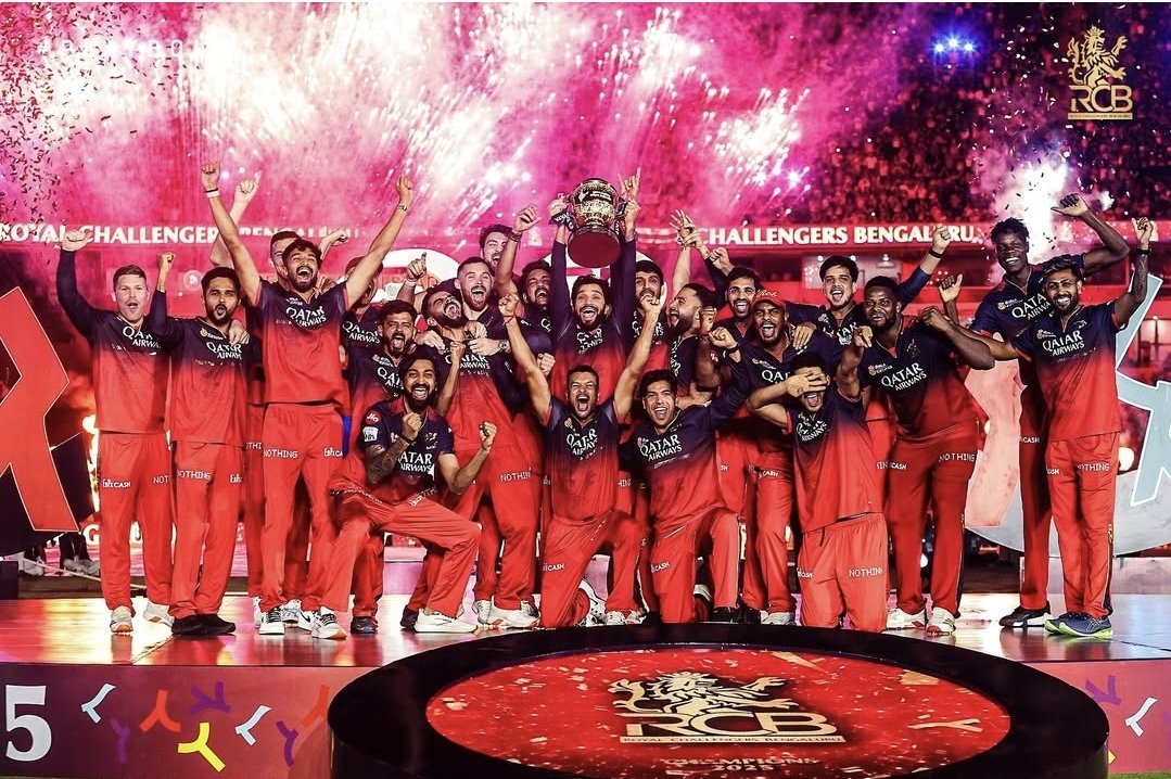 R P Singh रुद्र प्रताप सिंह (@rpsingh) on Twitter photo Huge congratulations to RCB on winning IPL 2025! 🏆 It’s been a long journey — 18 years of ups and downs, but they finally got their moment. Really happy for the team and the fans. Well deserved! 👏
#RCB #IPL2025
PC: <a href="/RCBTweets/">Royal Challengers Bengaluru</a> Huge congratulations to RCB on winning IPL 2025! 🏆 It’s been a long journey — 18 years of ups and downs, but they finally got their moment. Really happy for the team and the fans. Well deserved! 👏
#RCB #IPL2025
PC: <a href="/RCBTweets/">Royal Challengers Bengaluru</a>