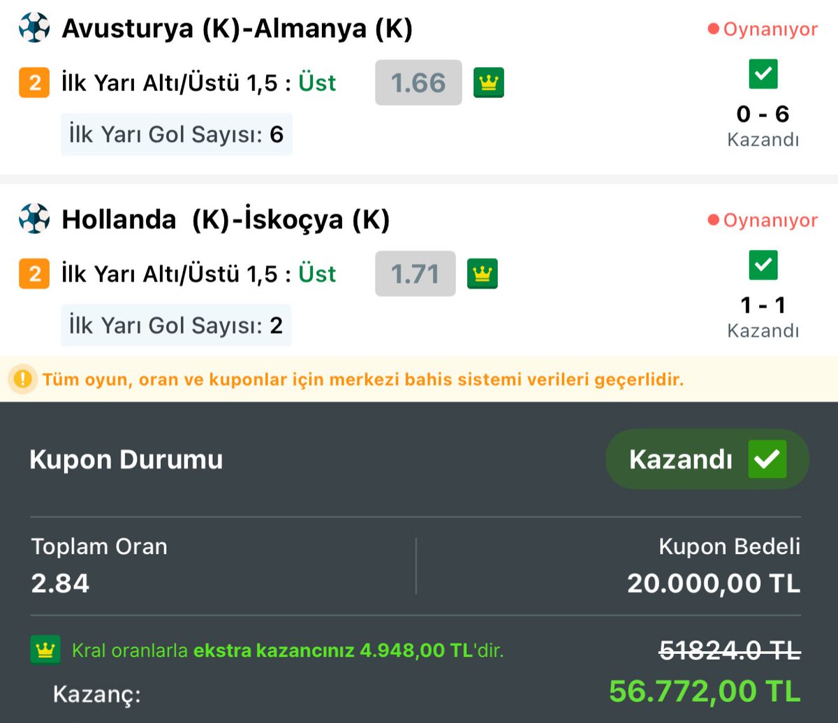 ÖDÜLLÜ KUPON KAZANDI✅

2 Kardeşime 500₺ gönderelim 

Şartlar 
👉Bizi takip et 
👉Rt yap 

Ödül Rt yapanlar arasından iki kişiye verilecektir 🎁