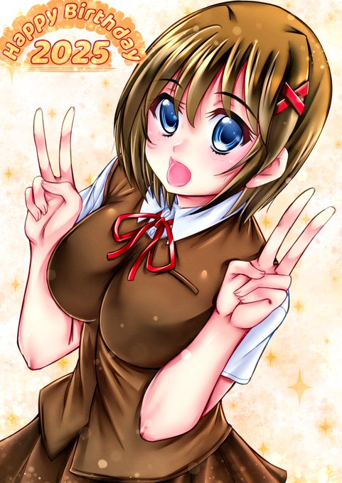 はやてさんのお祝いファンアートを描きました〜 