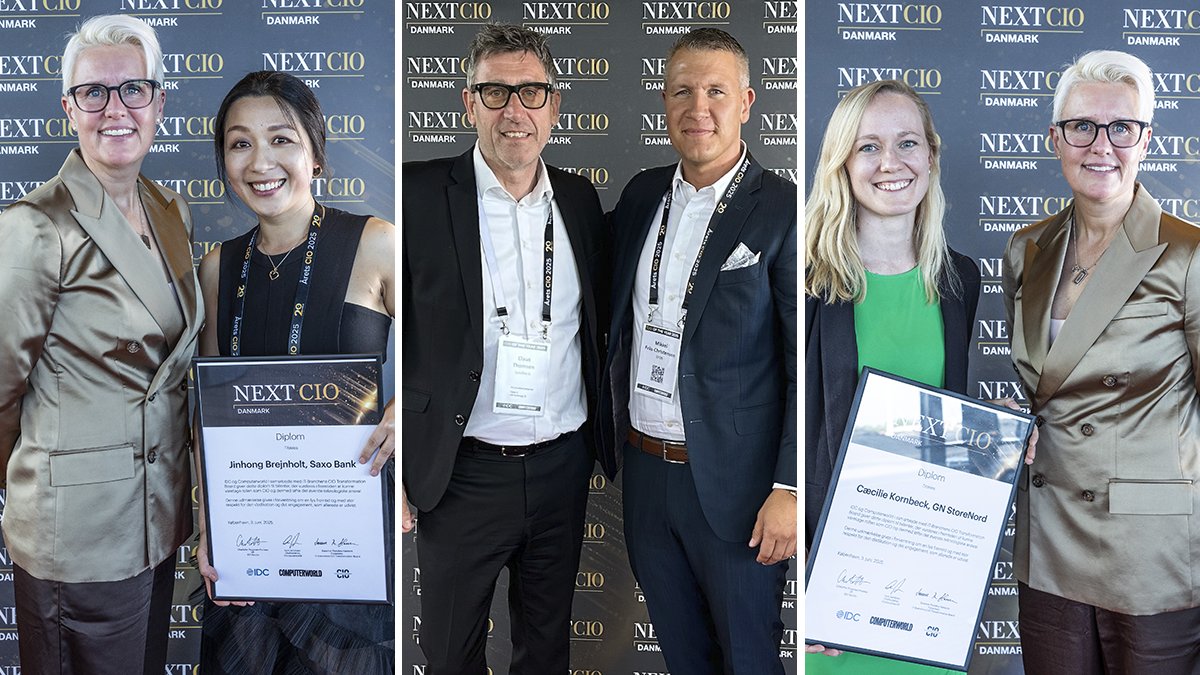 IT-Branchen (@itbranchen) on Twitter photo Stort tillykke til <a href="/jinhong_b/">Jinhong Brejnholt</a> <a href="/saxobank/">Saxo</a>, <a href="/MikkelWFC/">Mikkel Friis-Christensen</a> <a href="/DFDS_Int/">DFDS Seaways</a> og Cæcilie Kornbeck <a href="/gngroup/">GN Group</a>, som netop er blevet kåret som: NEXT CIO 2025
#NextCIO2025 <a href="/Computerworlddk/">Computerworld.dk</a> <a href="/IDC/">IDC</a> og Dansk IT Stort tillykke til <a href="/jinhong_b/">Jinhong Brejnholt</a> <a href="/saxobank/">Saxo</a>, <a href="/MikkelWFC/">Mikkel Friis-Christensen</a> <a href="/DFDS_Int/">DFDS Seaways</a> og Cæcilie Kornbeck <a href="/gngroup/">GN Group</a>, som netop er blevet kåret som: NEXT CIO 2025
#NextCIO2025 <a href="/Computerworlddk/">Computerworld.dk</a> <a href="/IDC/">IDC</a> og Dansk IT