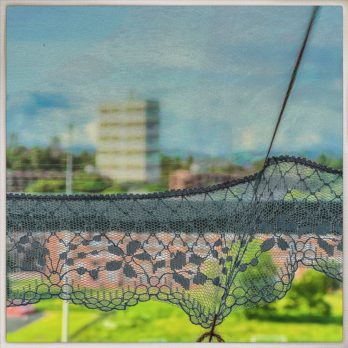 Day 154/365 #photoaday
Spent most of the day working in the cellar—no window, just a few glass bricks for light. Some days are harder to photograph than others. This view, from the top floor of the Glasgow School of Art the other day, stayed with me. I needed it today.