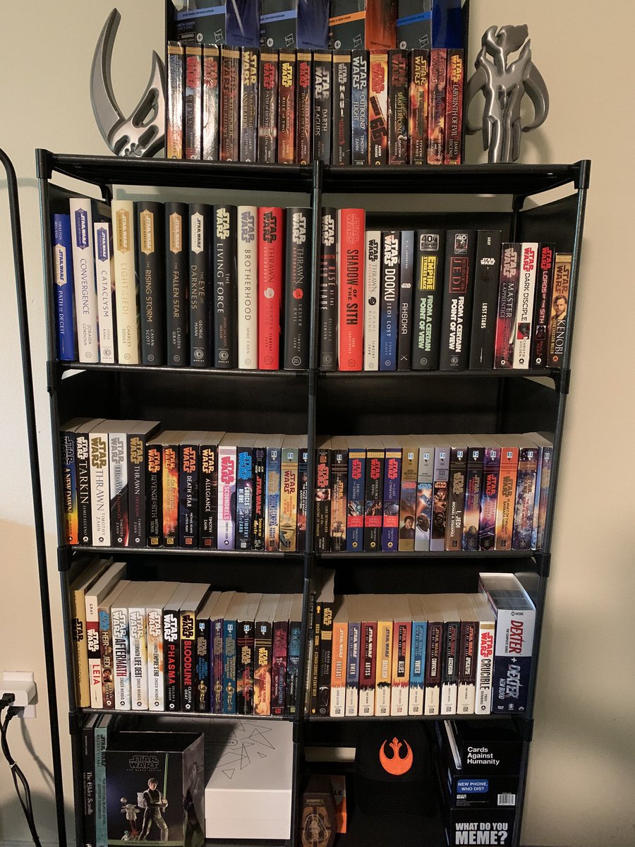 BionicArmLuke's tweet image. Updated Canon &amp;amp; EU novel collection! 🔥