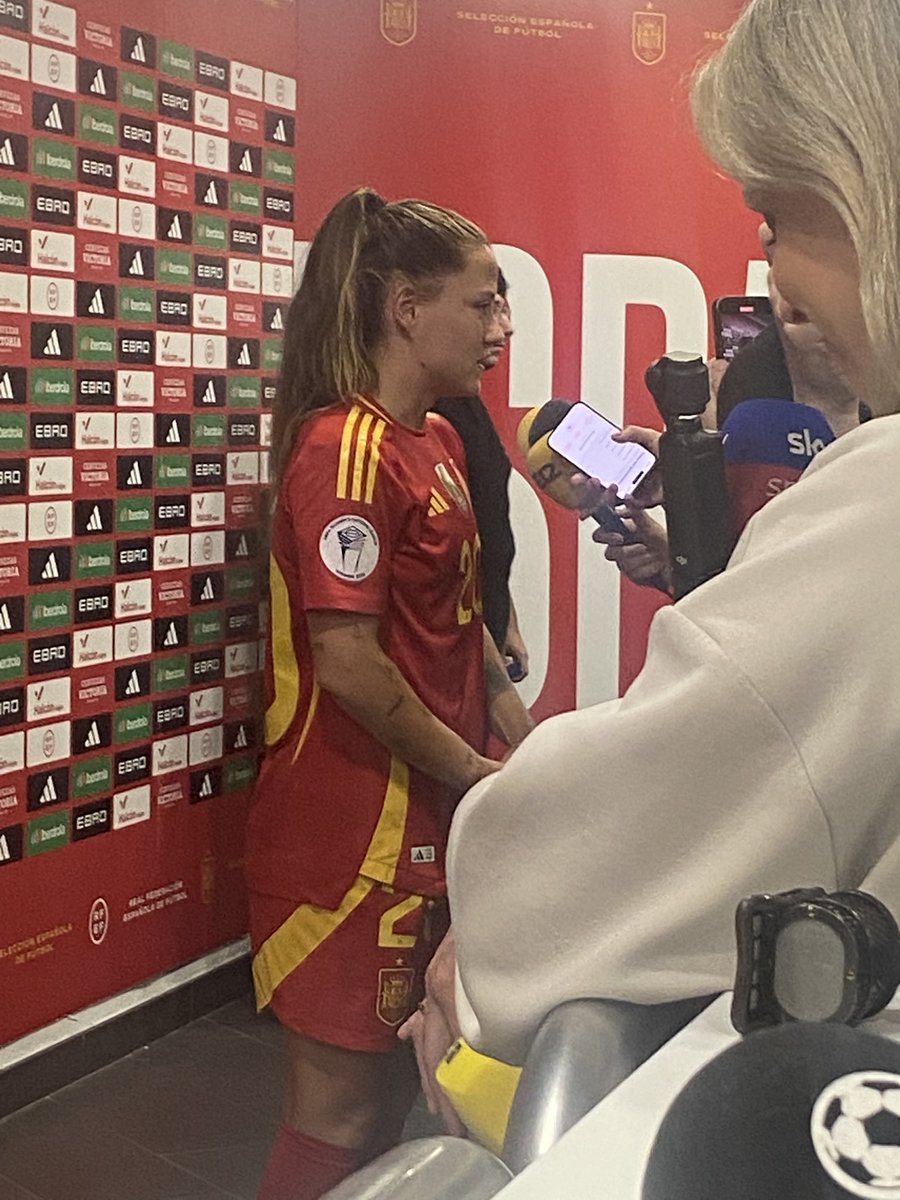 Pina: “Sabía lo que tenía que hacer hoy, estar preparada para salir al campo” 💪