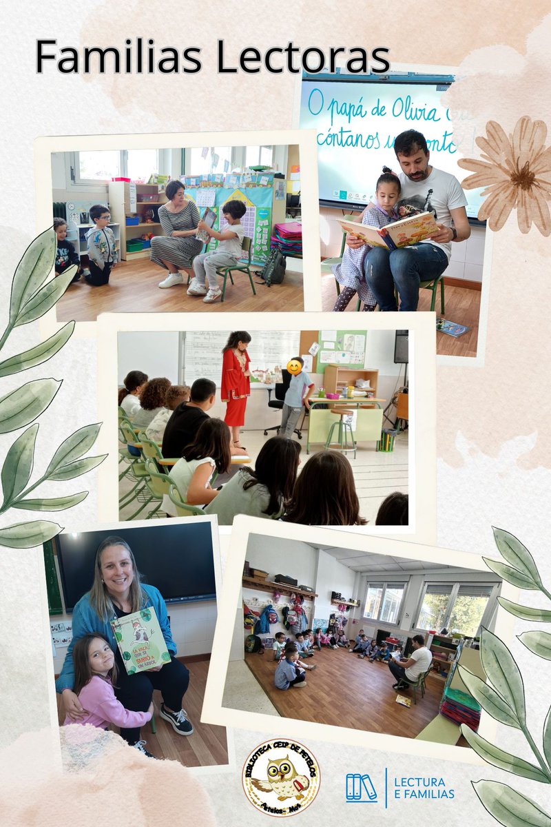 PetelaBiblio's tweet photo. Lecturas compartidas .A proposta consiste na lectura dun conto ao alumnado de infantil/primaria para implicar as familias no proceso do fomento da lectura e a participación na escola .@PetelaBiblio @bescolaresgal #horadeler #familias #contos https://t.co/fRBwIeuyUl