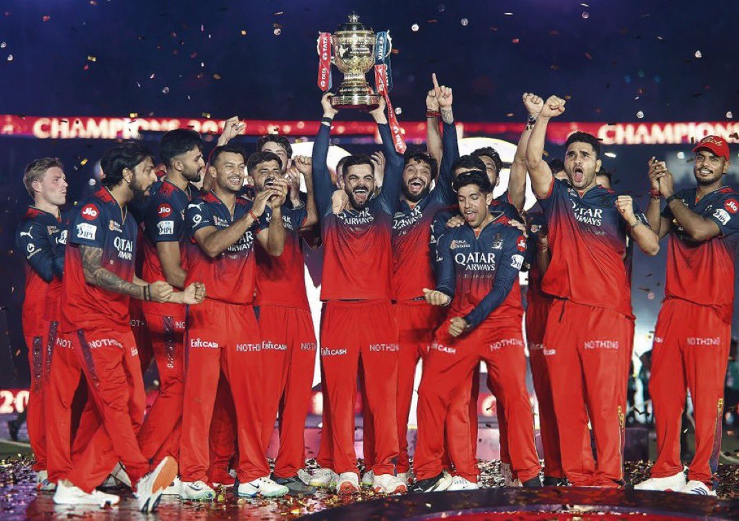 prabir_d07's tweet photo. CHAMPION.🏆 @RCBTweets

#IPLFinal https://t.co/aboVIDLFTb