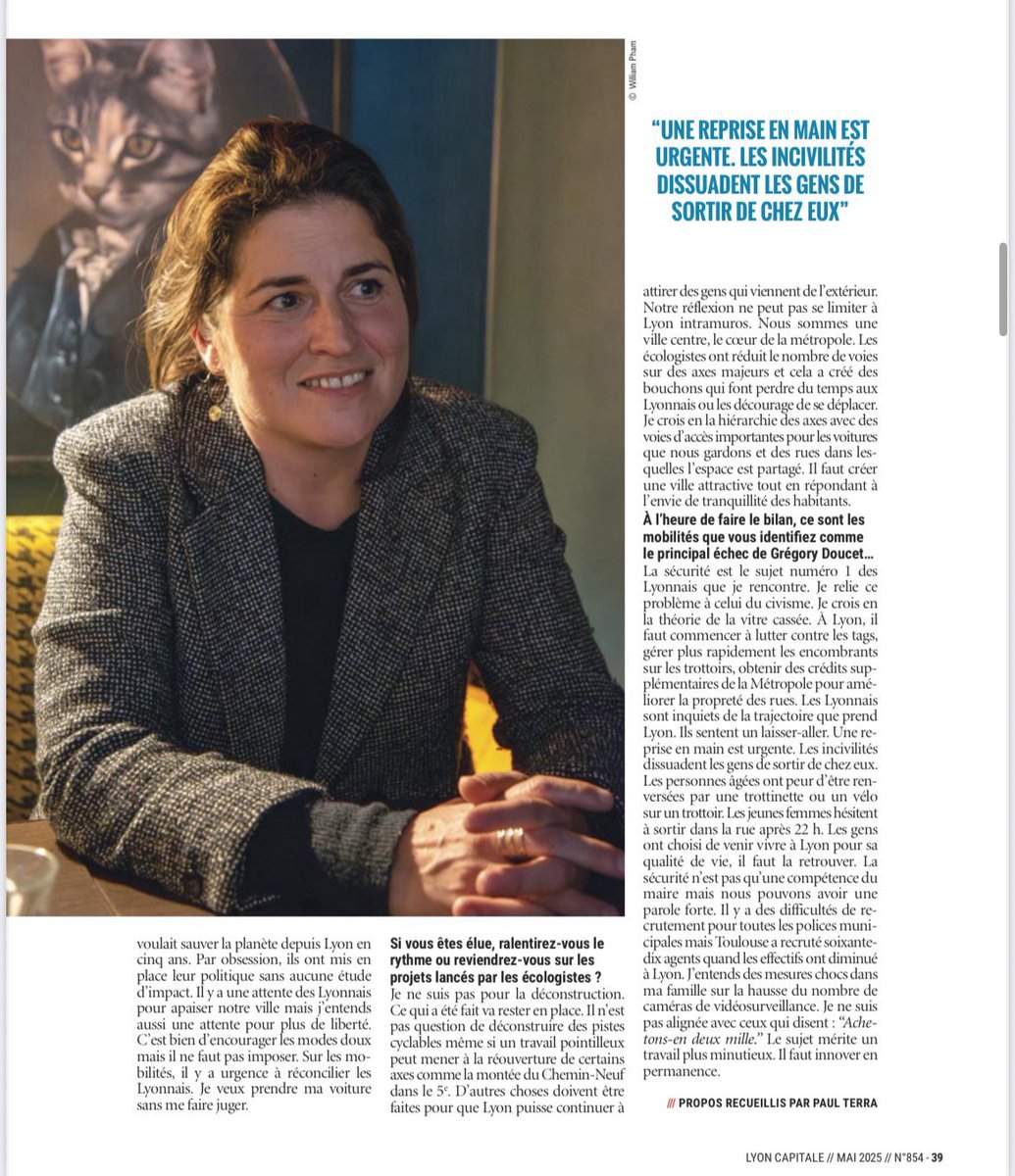 Philippe Méresse (@philoulyon) on Twitter photo « Une reprise en main est urgente. Les incivilités dissuadent les gens de sortir de chez eux. »
<a href="/bdemontille/">Béatrice de Montille</a> fait de la sécurité une priorité non négociable.
#Lyon2026 #Municipales <a href="/lyonaucoeur/">Lyon au Coeur</a> « Une reprise en main est urgente. Les incivilités dissuadent les gens de sortir de chez eux. »
<a href="/bdemontille/">Béatrice de Montille</a> fait de la sécurité une priorité non négociable.
#Lyon2026 #Municipales <a href="/lyonaucoeur/">Lyon au Coeur</a>