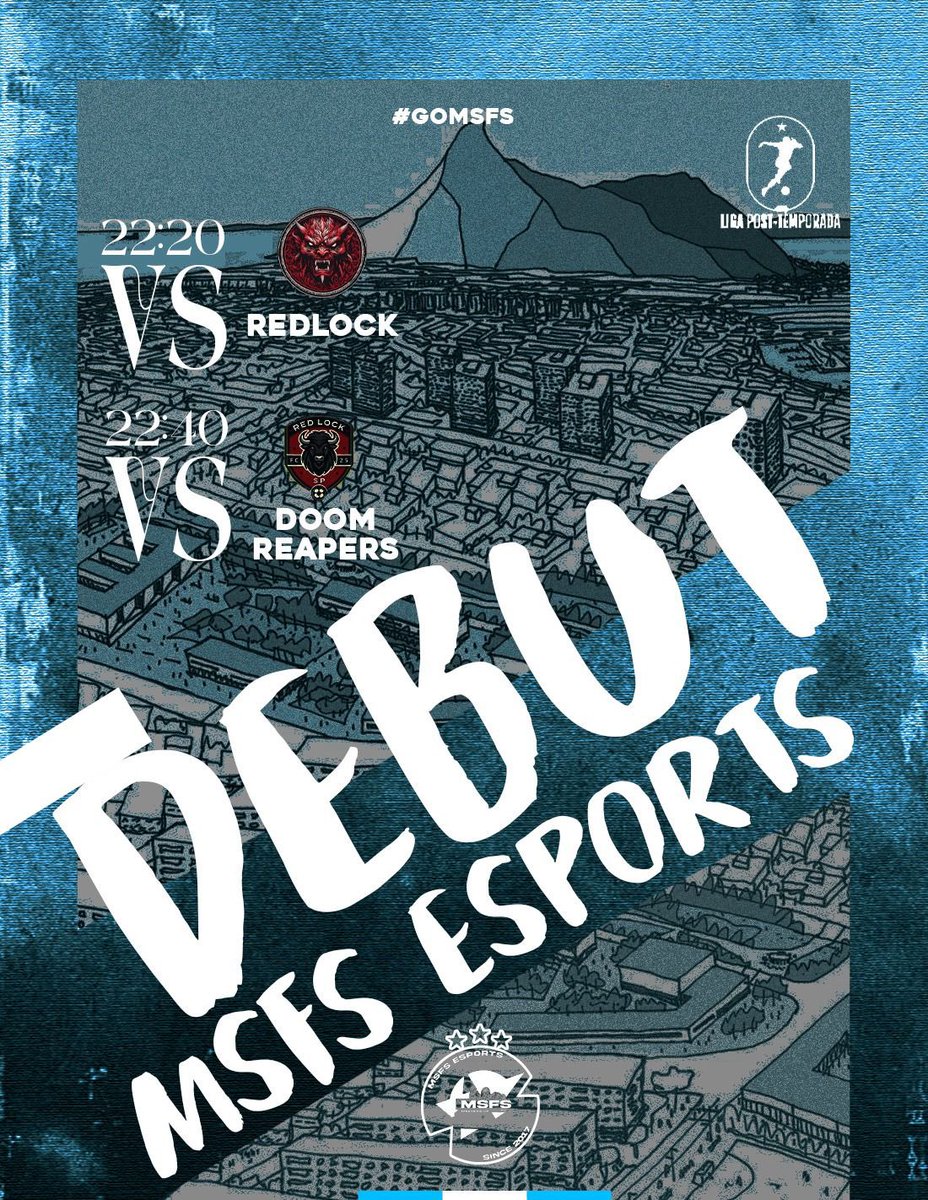 MSFSesports (@msfsesports) on Twitter photo Hoy debutamos en la Liga de Post-Temporada de <a href="/Official_EVF/">Elite Virtual Football</a>
Vamos con todo a por el campeonato que se preparen nuestros rivales.
Mucha suerte a los primeros rivales <a href="/doomreaperstv/">𝔇𝔬𝔬𝔪 𝔯𝔢𝔞𝔭𝔢𝔯𝔰 𝔢𝔖𝔭𝔬𝔯𝔱𝔰</a> y <a href="/RedLockSP/">Red Lock SP</a>
Vamos con todo!
#goMSFS Hoy debutamos en la Liga de Post-Temporada de <a href="/Official_EVF/">Elite Virtual Football</a>
Vamos con todo a por el campeonato que se preparen nuestros rivales.
Mucha suerte a los primeros rivales <a href="/doomreaperstv/">𝔇𝔬𝔬𝔪 𝔯𝔢𝔞𝔭𝔢𝔯𝔰 𝔢𝔖𝔭𝔬𝔯𝔱𝔰</a> y <a href="/RedLockSP/">Red Lock SP</a>
Vamos con todo!
#goMSFS