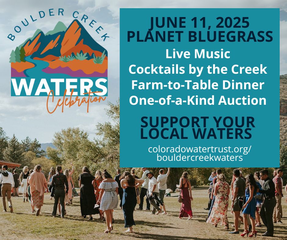 Do you have your Boulder Creek Waters Celebration tickets yet? Get them before they're gone!

bouldercreekwatersevent.com