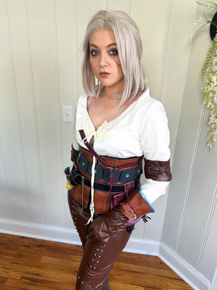 Cahlaflour's tweet image. Ciri from The Witcher (and now in @DeadbyDaylight too)!!!