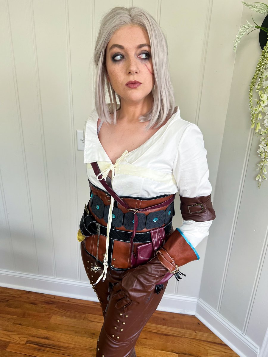 Cahlaflour's tweet image. Ciri from The Witcher (and now in @DeadbyDaylight too)!!!