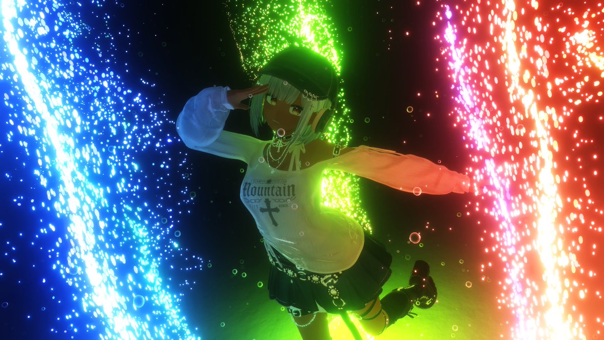 Light &amp; Particles

World: Light Aquarium
#VELLIE
#VRCLightVolumes_PhotoContest #VRCLightVolumes_WorldContest