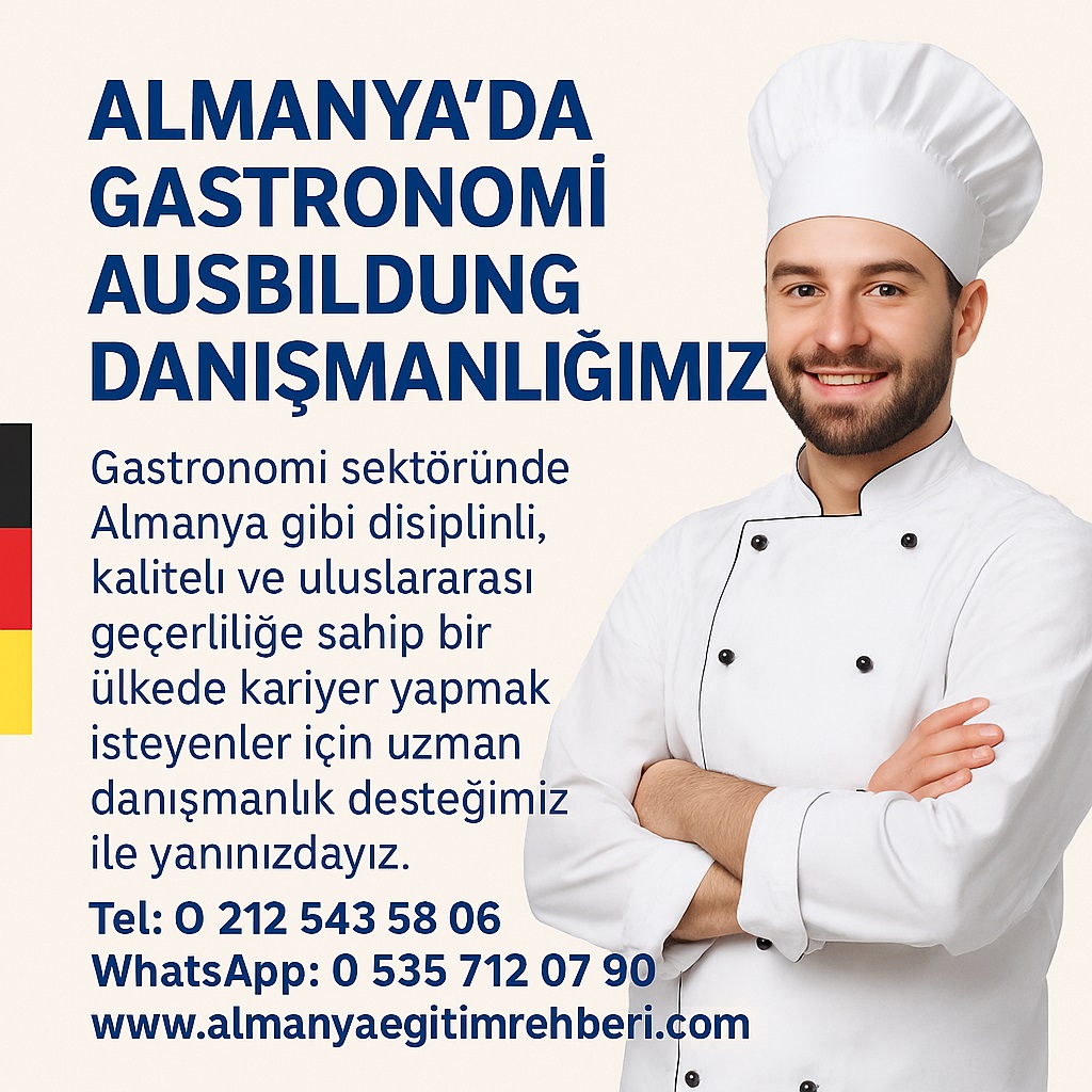 doktortwitrt's tweet photo. 👨‍🍳 Almanya’da maaş alarak aşçılık eğitimi alabileceğini biliyor muydun?
📍 Uluslararası geçerli meslek
💶 1.050 € maaş ( eğitim sürecinde)
🇩🇪 Almanya’da kariyer ve oturum fırsatı!
Detaylar 👇
🔗 https://t.co/PvW2FFODIY

#Ausbildung #Gastronomi #Almanya #YurtdışıEğitim #Aşçılık https://t.co/aWWZNU7eth