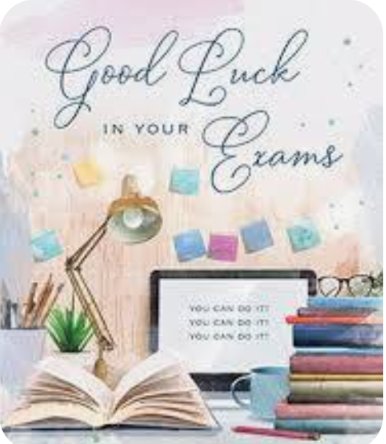 Wishing every young lady and gentleman in the country the very best of luck in your exams over the coming weeks. Remember: these exams do not define you, chase your dreams and never ever give up 🙏