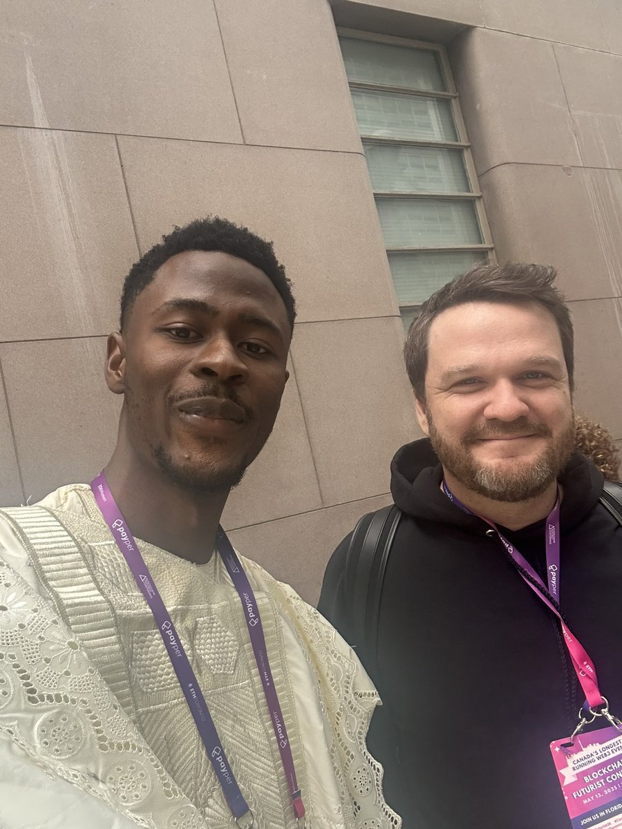 Are you really scared of AI taking your job? 

Had a great chat with <a href="/shawmakesmagic/">Shaw</a> on the streets of Toronto during the <a href="/Futurist_conf/">Blockchain Futurist Conference</a>. We discussed expanding <a href="/elizaOS/">elizaOS</a>’ blockchain integrations, particularly around enabling direct Wasm compatibility for <a href="/arbitrum/">Arbitrum</a> stylus.