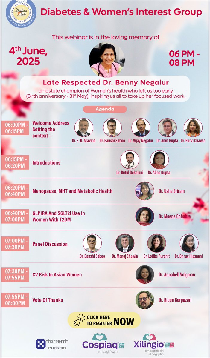 Dr. Purvi Chawla (@purvi_chawla) on Twitter photo The #diabetesandwomen group of <a href="/diaindiatrust/">Diabetes India</a> presents a webinar focused on CV health of women, in the loving memory of our mentor Late Respected Dr. Benny Negalur maโam. We are deeply grateful to <a href="/DrUshaSriram/">ushasriram</a> <a href="/avolgman/">AnnabelleVolgman MD</a> Dr. Meena Chhabra & all faculty for making it happen The #diabetesandwomen group of <a href="/diaindiatrust/">Diabetes India</a> presents a webinar focused on CV health of women, in the loving memory of our mentor Late Respected Dr. Benny Negalur maโam. We are deeply grateful to <a href="/DrUshaSriram/">ushasriram</a> <a href="/avolgman/">AnnabelleVolgman MD</a> Dr. Meena Chhabra & all faculty for making it happen