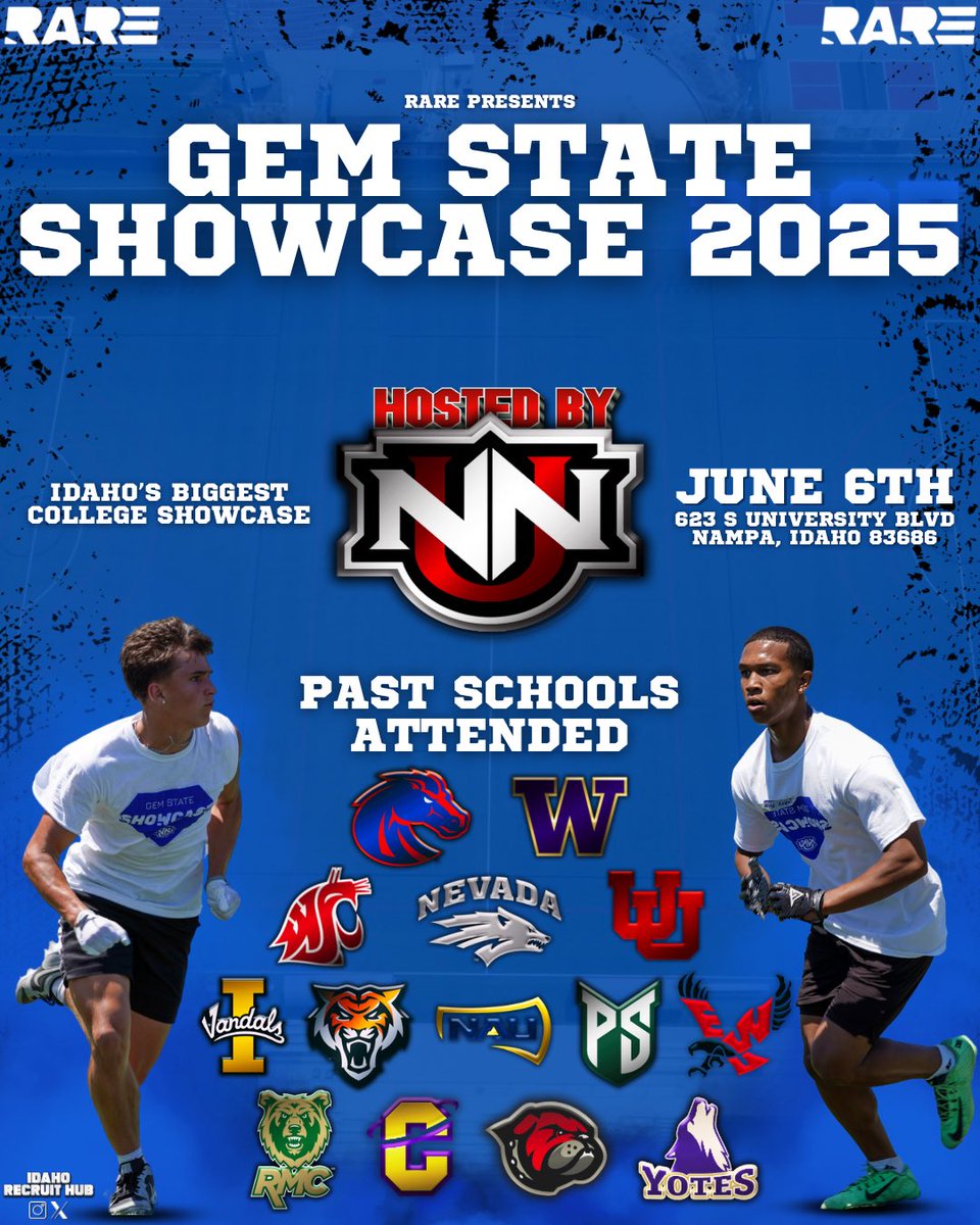 KadenSolecki27's tweet image. I’ll be at the Gem State Showcase Session #1 OL/DL starting at 9:30 AM this Friday
Focused and ready to compete
Excited to show the work I’ve been putting in and represent
Big thanks to @RAREAcademyID for bringing this opportunity to Idaho athletes!!
@CoachJuss…