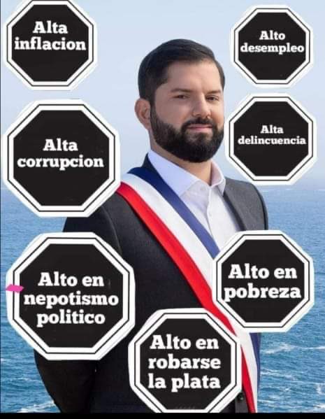 Danky73's tweet photo. @Equipo_Patriota @FcoMunoz_TP 🔻Al primer año de gobierno de Boric debieron sacarlo, ahora ya es tarde , ya arruinó Chile, y nos arruinó la vida a todos los Chilenos.
@biobio @meganoticiascl
#BoricComunista
#BoricElErrorDeChile
La tercera Punta Peuco #contigoendirectochv https://t.co/rEqKyglLz4