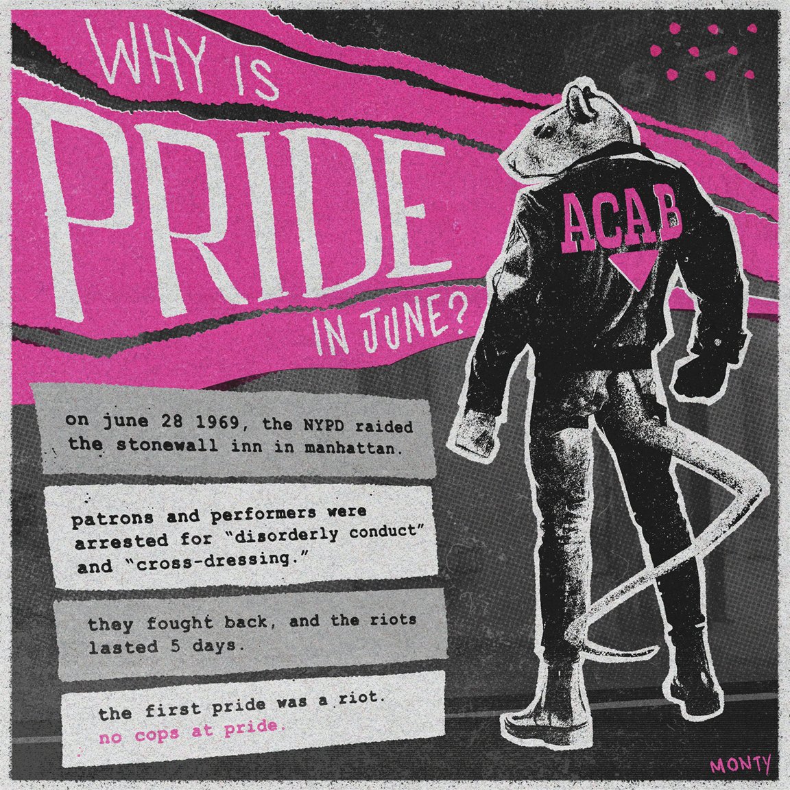 xGay_Ratx's tweet image. learn your history, besties
#PrideMonth #pride #lgbt