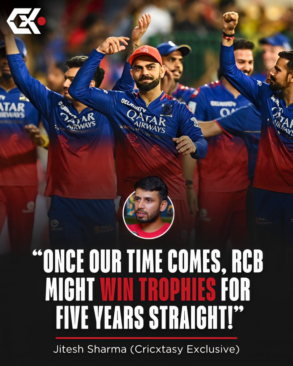 Yeah, onto this now. #RCB