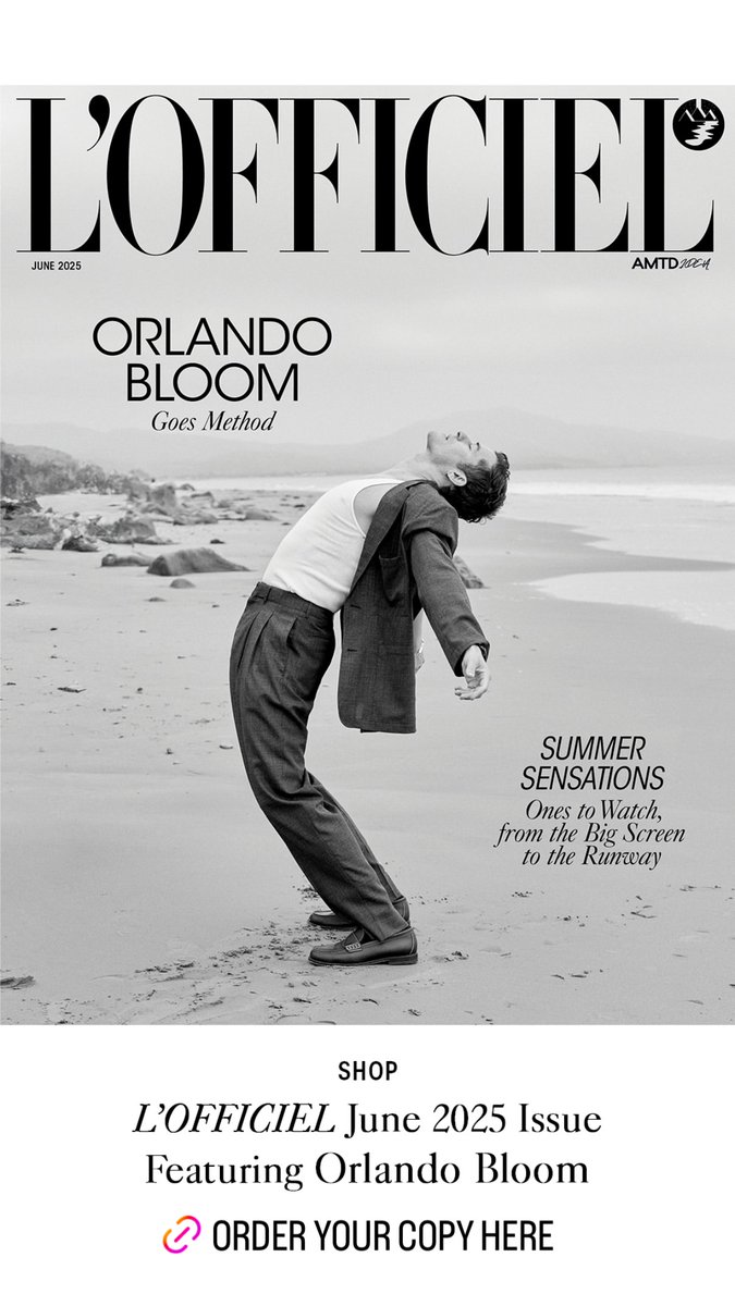 Orlando Bloom News (@orlibloomnews) on Twitter photo <a href="/lofficielparis/">L’OFFICIEL PARIS</a> <a href="/LOfficielItalia/">L'Officiel Italia</a> <a href="/LOFFICIELUSA/">L'OFFICIEL USA</a> <a href="/lofficielhk/">L’OFFICIEL HONG KONG</a> 📸 Orlando Bloom Photographed by Luca and Alessandro Morelli in “Orlando Bloom Goes Method” for L’Officiel International Editions, June 2025.🎞️🇬🇧🇫🇷🤍
➤ @LOfficielParis, @LOfficielUK, <a href="/LOfficielItalia/">L'Officiel Italia</a>, @LOfficielUSA, @LOfficielHK
#OrlandoBloom #OrlandoBloomGoesMethod #LOfficiel <a href="/lofficielparis/">L’OFFICIEL PARIS</a> <a href="/LOfficielItalia/">L'Officiel Italia</a> <a href="/LOFFICIELUSA/">L'OFFICIEL USA</a> <a href="/lofficielhk/">L’OFFICIEL HONG KONG</a> 📸 Orlando Bloom Photographed by Luca and Alessandro Morelli in “Orlando Bloom Goes Method” for L’Officiel International Editions, June 2025.🎞️🇬🇧🇫🇷🤍
➤ @LOfficielParis, @LOfficielUK, <a href="/LOfficielItalia/">L'Officiel Italia</a>, @LOfficielUSA, @LOfficielHK
#OrlandoBloom #OrlandoBloomGoesMethod #LOfficiel