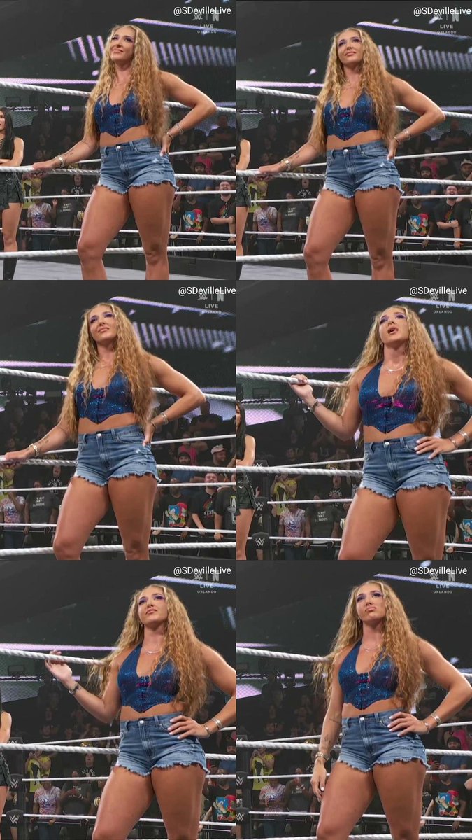 SDevilleLive's tweet image. I'm so happy to see my girl finally made it 💙 #WWENXT