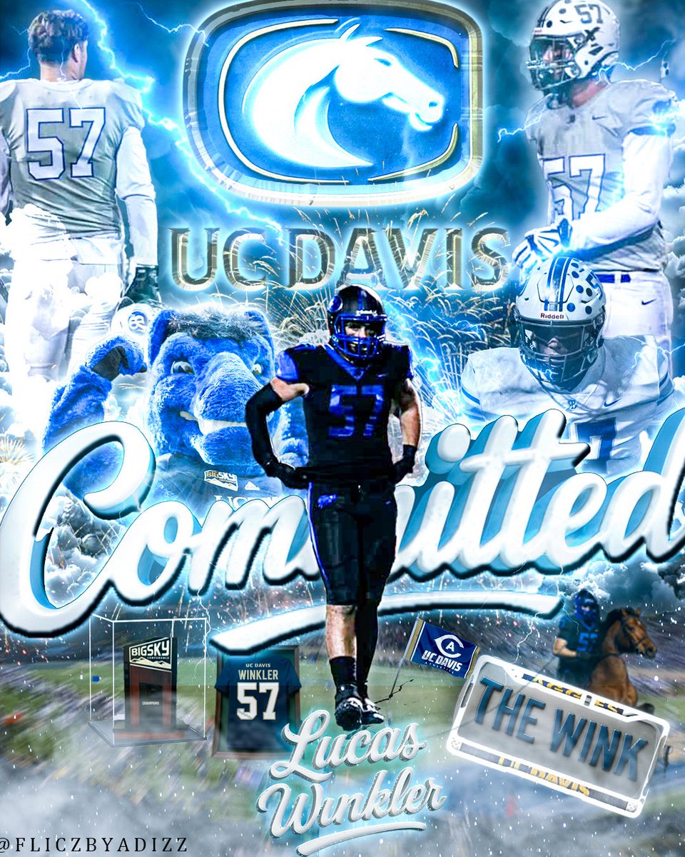 Lucas winkler (@lucas_winkler57) on Twitter photo Thank you God! After a great official visit I am super excited to announce my commitment to UC Davis!! Thank you <a href="/mcody83/">Mike Cody</a> and <a href="/UCDfootball/">UC Davis Football</a> for the opportunity.
<a href="/weddlesbeard/">Eric Weddle</a> <a href="/Daygofootball/">San Diego Football</a> Thank you God! After a great official visit I am super excited to announce my commitment to UC Davis!! Thank you <a href="/mcody83/">Mike Cody</a> and <a href="/UCDfootball/">UC Davis Football</a> for the opportunity.
<a href="/weddlesbeard/">Eric Weddle</a> <a href="/Daygofootball/">San Diego Football</a>