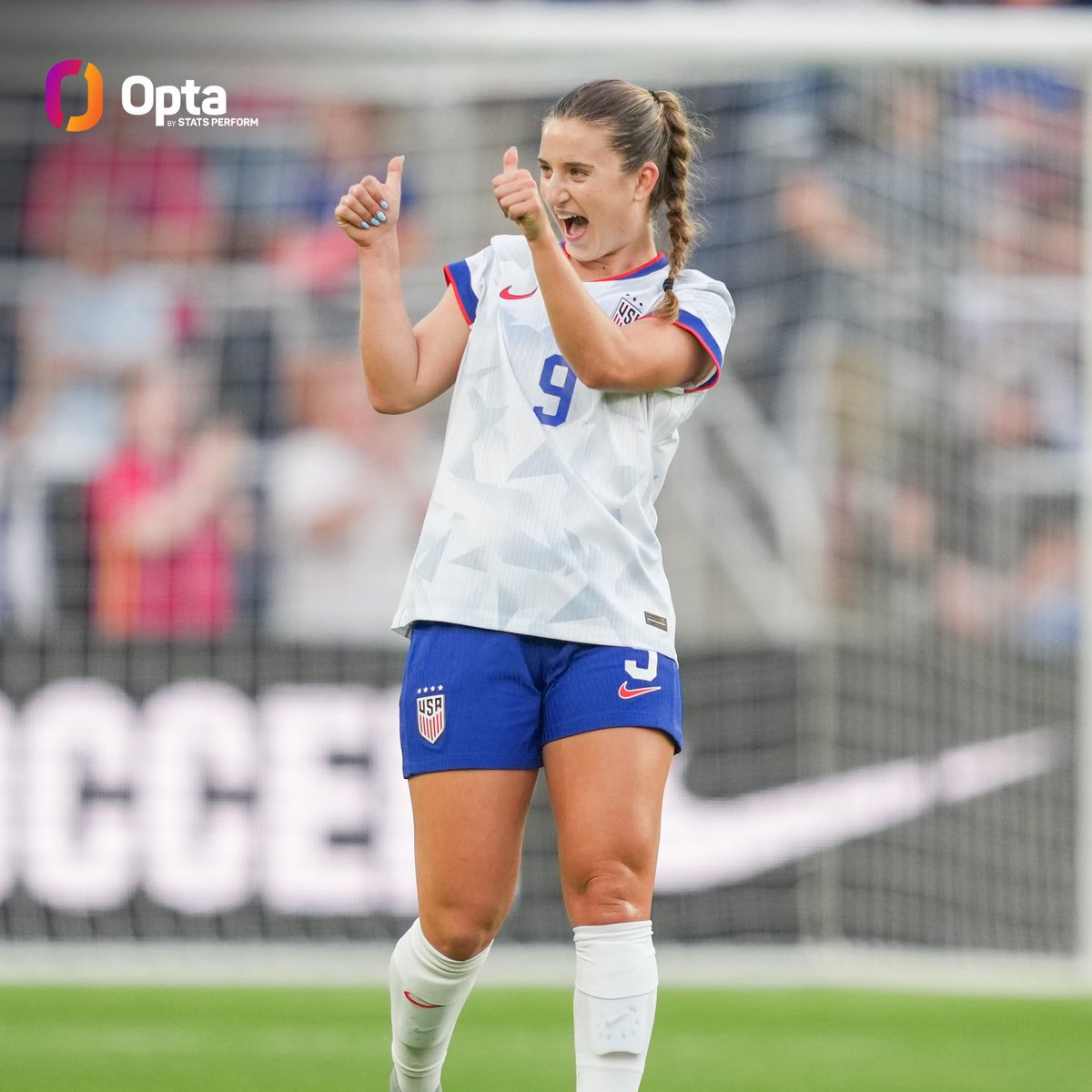 OptaJack's tweet photo. 15 - All eight of Ally Sentnor's non-penalty goals for club and country have been scored from 15 yards out or further. Range. https://t.co/decnCElVON