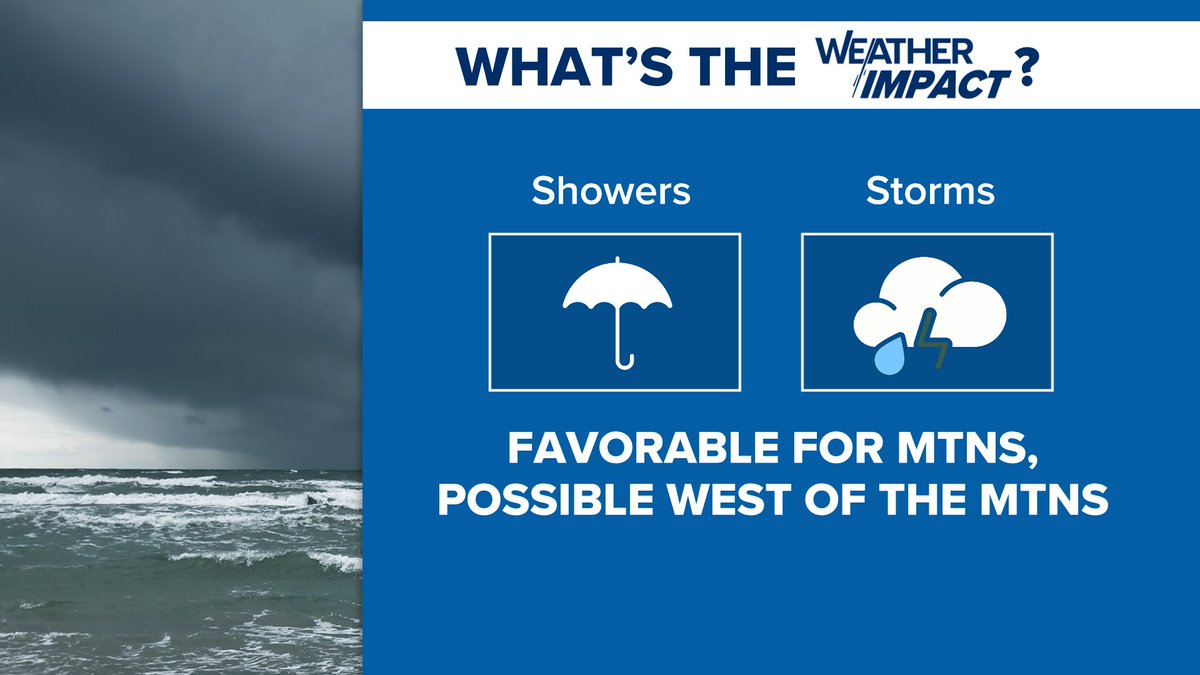 Showers and storms have prompted alerts across Southern California today. The wet weather is starting to make its way to SD County. Chances will stay elevated through early Wednesday morning. Strong cells could produce lightning, small hail, gusty winds &amp; heavy rain. @cbs8 #cawx