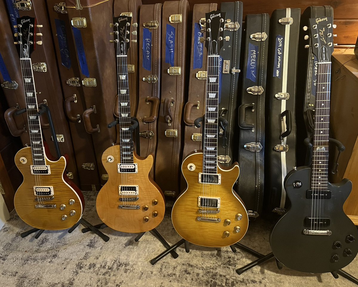MrPatCampbell's tweet photo. Some serious firepower here….
👍🎸👍🎸👍🎸 https://t.co/vy4w42XY5d