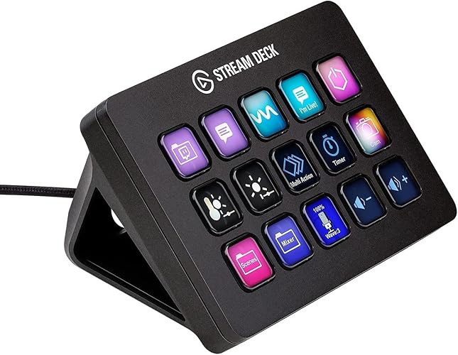 I just received Elgato Stream Deck MK.2 – Studio Controller, 15 macro keys, trigger actions in apps and software like OBS, Twitch, ​YouTube and more, works with Mac and PC - 15 Keys (MK.2) from Anonymous via Throne. Thank you! throne.com/thunderthr #Wishlist #Throne