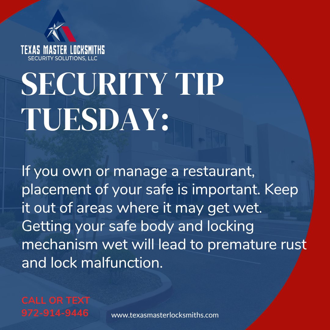 Texas Master Locksmiths and Security Solutions LLC tweet media