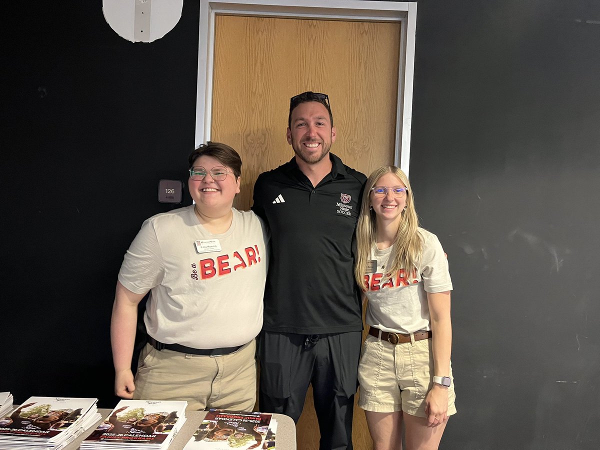 Missouri State University Family Programs (@bearsfamilies) on Twitter photo Thanks <a href="/coryherch/">Cory Herchenroeder</a> of the amazing <a href="/MoStateWSOC/">Missouri State Women's Soccer</a> team for joining us in the Family Lounge today! It was great to meet you, and we appreciate your hospitality shown to our new family members so much! #GoBears Thanks <a href="/coryherch/">Cory Herchenroeder</a> of the amazing <a href="/MoStateWSOC/">Missouri State Women's Soccer</a> team for joining us in the Family Lounge today! It was great to meet you, and we appreciate your hospitality shown to our new family members so much! #GoBears