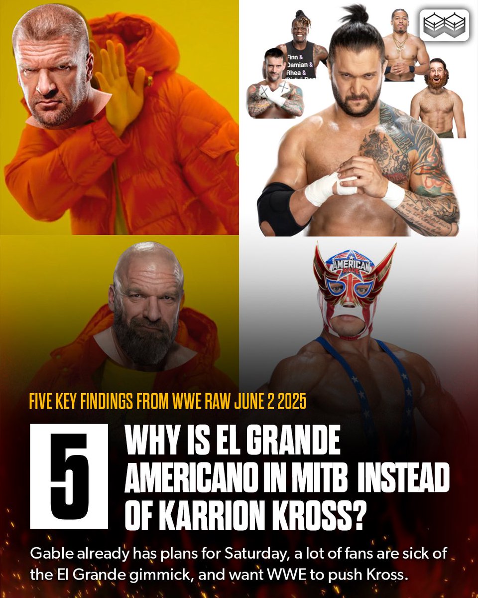TheDamagedOne95's tweet photo. We. Wont. Stop. Fighting. @TripleH

Day 45 of posting until Karrion Kross wins Money in The Bank!🖤🔥#TickTock  #PushKarrionKross #WWEMITB #WeWantKross #KrossInTheBank💰 #KillerInTheBank #DevilInTheBank #TheDevilYouKnow❌🕳️🐇🐦‍⬛💀👹⏳ 

Credit: @BenAllisonWR https://t.co/GYCR4C9RMI