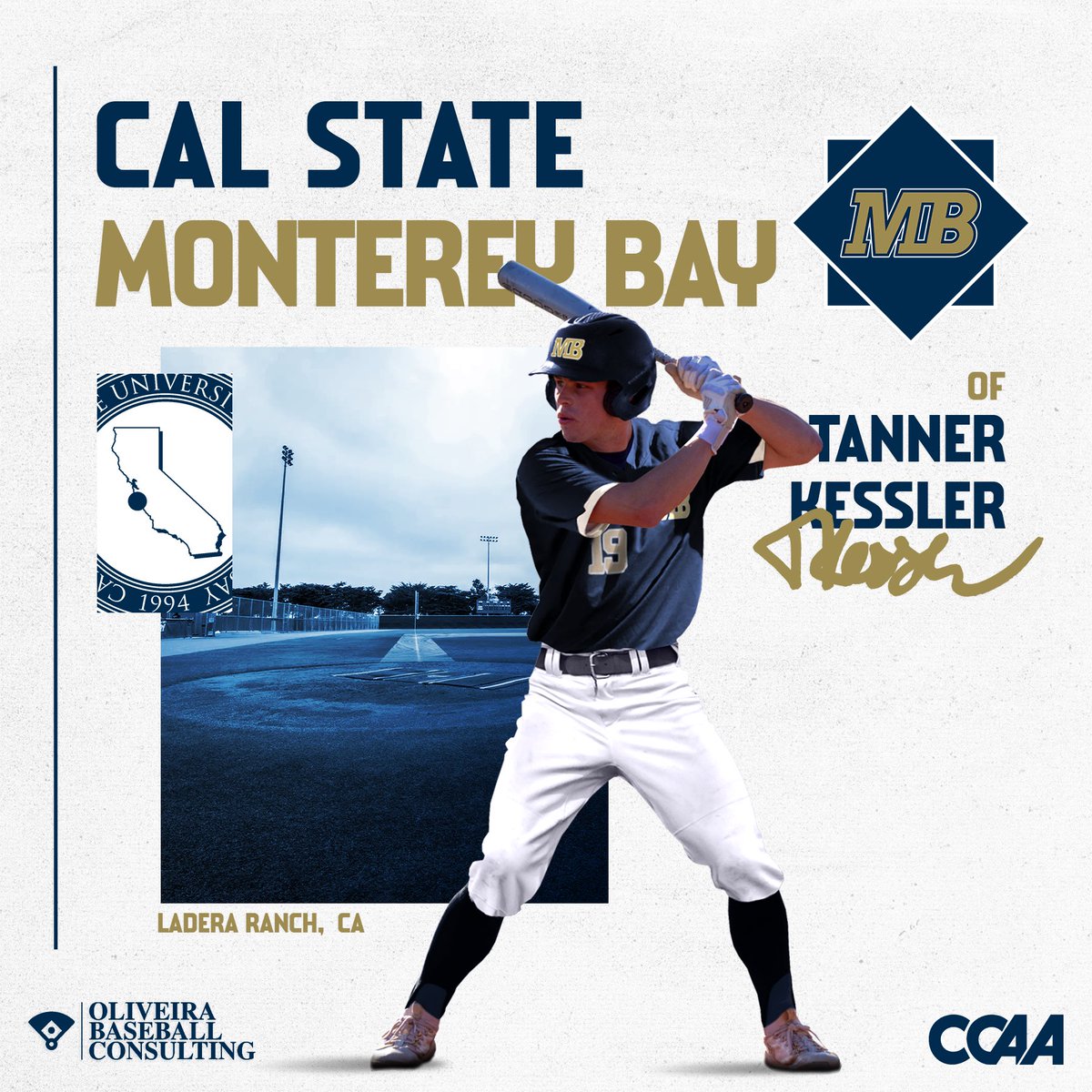 TannerKessler's tweet image. All glory to God! Excited to be a part of this great program! #Committed #GoOtters 
@CSUMBbaseball @sjhhs_baseball @OBC_Recruits