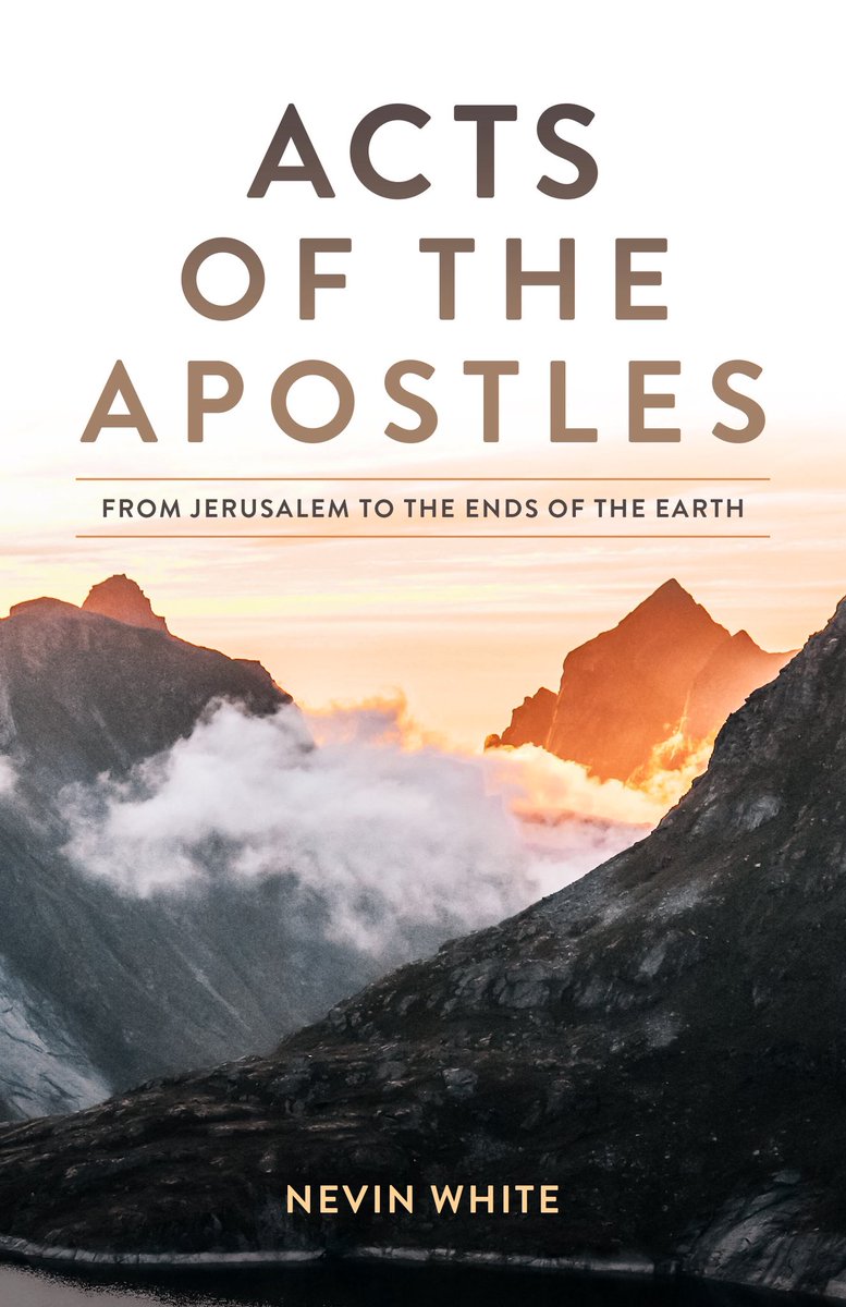 drnevinwhite's tweet photo. New Book Reveal! “Acts of the Apostles: From Jerusalem to the Ends of the Earth.” I am excited to share it with you. The book releases on Saturday, June 21st, my daughter’s birthday, and it is dedicated to her. It will be available on Amazon and links on my website. Stay tuned for more info! #bookreveal https://t.co/YgvHIFnwHy