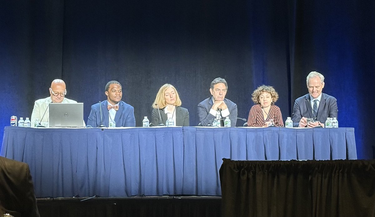 Rafat Abonour (@rabonour1) on Twitter photo #ASCO25 #myeloma <a href="/PerrotAurore/">Aurore Perrot</a> <a href="/DrOlaLandgren/">C. Ola Landgren, M.D.</a> <a href="/SLentzsch/">Suzanne Lentzsch, MD, PhD</a> <a href="/DrBlueMD/">Brandon Blue, MD</a> Francesca Gay and Philippe Moreau. The rode to cure? MRD seems to matter. Longer follow up needed. Great studies presented at the oral session. #ASCO25 #myeloma <a href="/PerrotAurore/">Aurore Perrot</a> <a href="/DrOlaLandgren/">C. Ola Landgren, M.D.</a> <a href="/SLentzsch/">Suzanne Lentzsch, MD, PhD</a> <a href="/DrBlueMD/">Brandon Blue, MD</a> Francesca Gay and Philippe Moreau. The rode to cure? MRD seems to matter. Longer follow up needed. Great studies presented at the oral session.