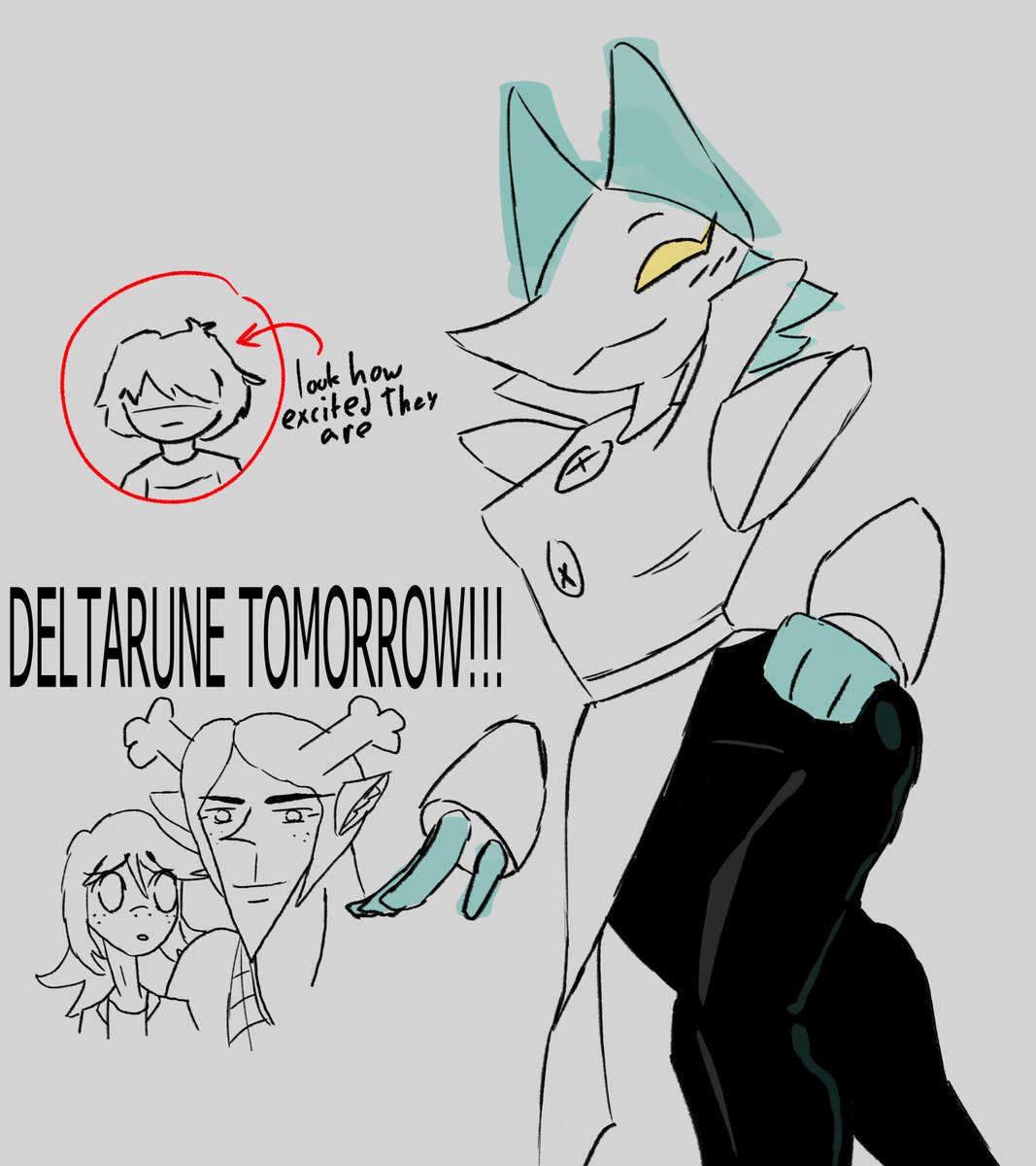 TOMORROW!!!

#DELTARUNE 
#deltarunetomorrow