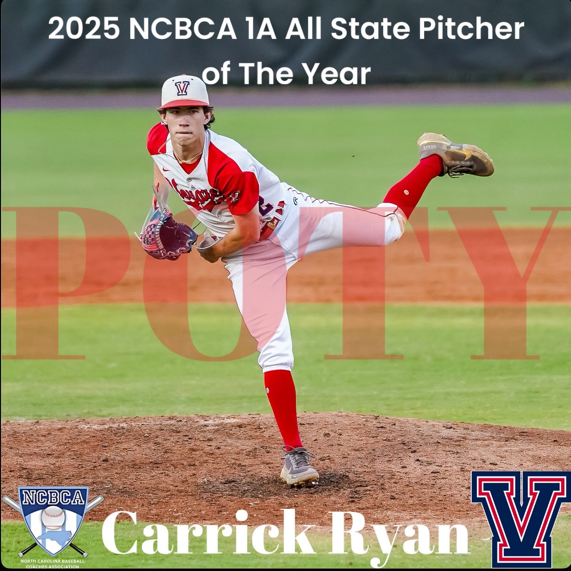 Honored to be named the 2025 NCBCA 1A All State Pitcher of the Year <a href="/_NCBCA/">NCBCA</a> 

#noequal #4shankle