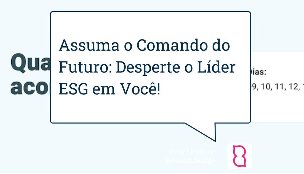 A sigla ESG (Environmental, Social and Governance) representa a convergência de três pilares fundamentais para o sucesso no futuro: Meio Ambiente, Social e Governança.

Ler mais 👉 lttr.ai/AfE6k

#ESPM #Ontofractologia #Stackdesignthinking