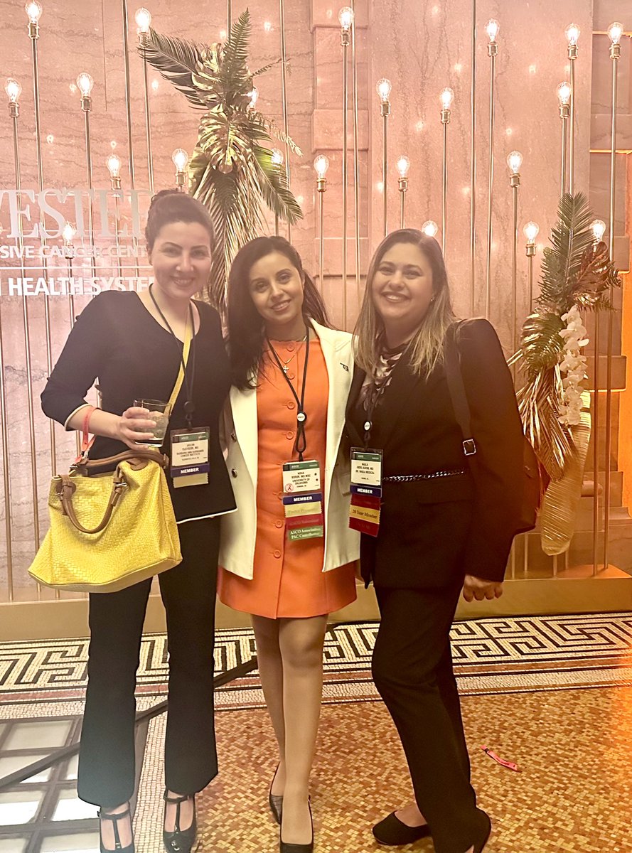 Noha N. Soror, MD, MSc. 𓂀 (@noha_soror) on Twitter photo Wrapping up an incredible #ASCO25 inspired by the science, and so grateful for the chance to reconnect and make memories with amazing friends and colleagues. Until next time! ✨
<a href="/ASCOTECAG/">ASCO TECAG</a> <a href="/IMG_Oncologists/">IMG Oncologists</a> <a href="/NaglaAKarimMD/">Dr. Nagla Abdel Karim</a> <a href="/NazliDizman/">Nazli Dizman</a> <a href="/dawood_findakly/">Dawood Findakly, MD, FACP</a> <a href="/quirogad/">Dionisia Quiroga, DO, PhD</a> <a href="/KellyMezaMD/">Kelly Meza, MD</a> Wrapping up an incredible #ASCO25 inspired by the science, and so grateful for the chance to reconnect and make memories with amazing friends and colleagues. Until next time! ✨
<a href="/ASCOTECAG/">ASCO TECAG</a> <a href="/IMG_Oncologists/">IMG Oncologists</a> <a href="/NaglaAKarimMD/">Dr. Nagla Abdel Karim</a> <a href="/NazliDizman/">Nazli Dizman</a> <a href="/dawood_findakly/">Dawood Findakly, MD, FACP</a> <a href="/quirogad/">Dionisia Quiroga, DO, PhD</a> <a href="/KellyMezaMD/">Kelly Meza, MD</a>