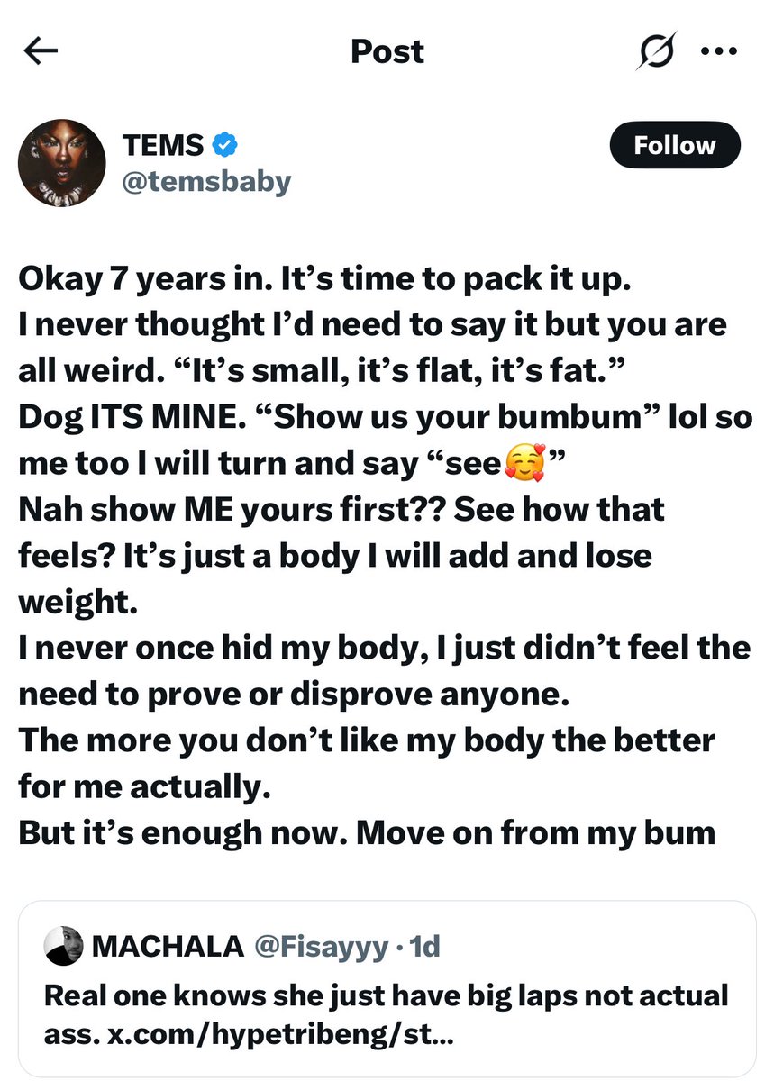 hopefortv's tweet image. Women supporting women 

Wizkid number 1, Jada p supports Tems