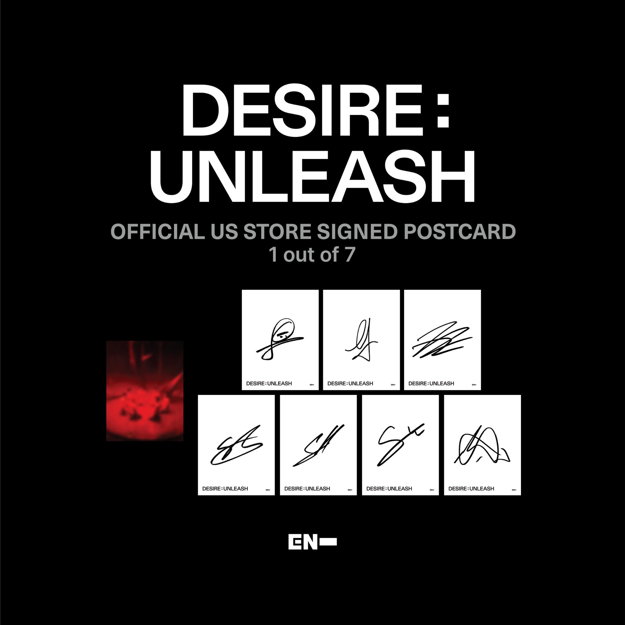 ENHYPEN DESIRE:UNLEASH 直筆サイン ジェイ DESIRE : UNLEASH [MAKE Ver.] (Signed Exclusive) - ENHYPEN Store