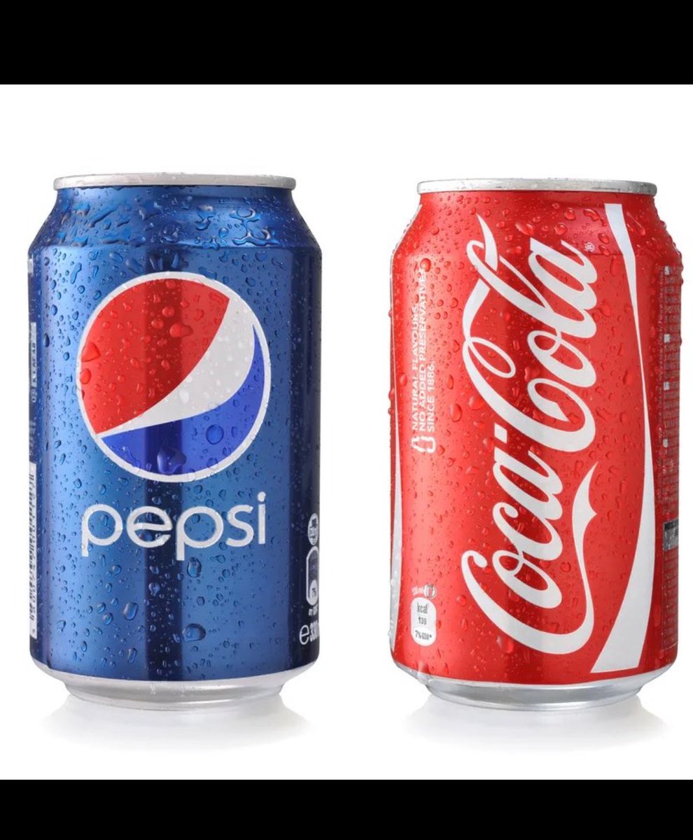 You pick……. Coke Or Pepsi?