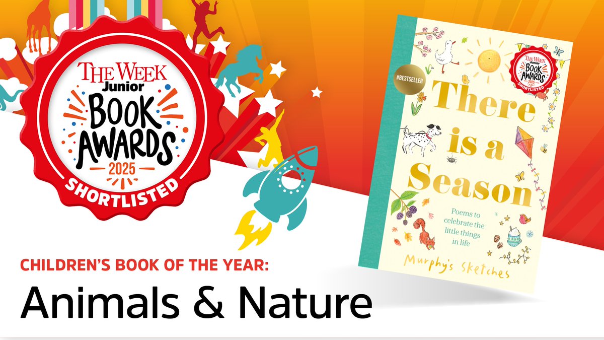 ✨️We've got TWO wonderful books shortlisted for The Week Junior Book Awards! ✨️

Factual - Tasty Tales by Anna Lena Feunekes
Animals and Nature - There is a Season by Murphy's Sketches 

What an achievement 👏