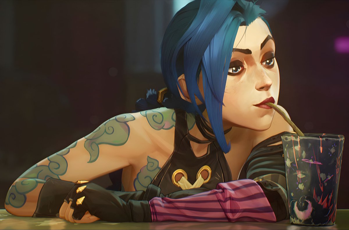 JinxSpinoff's tweet image. Nope. Day 214.
#Arcane #Jinx