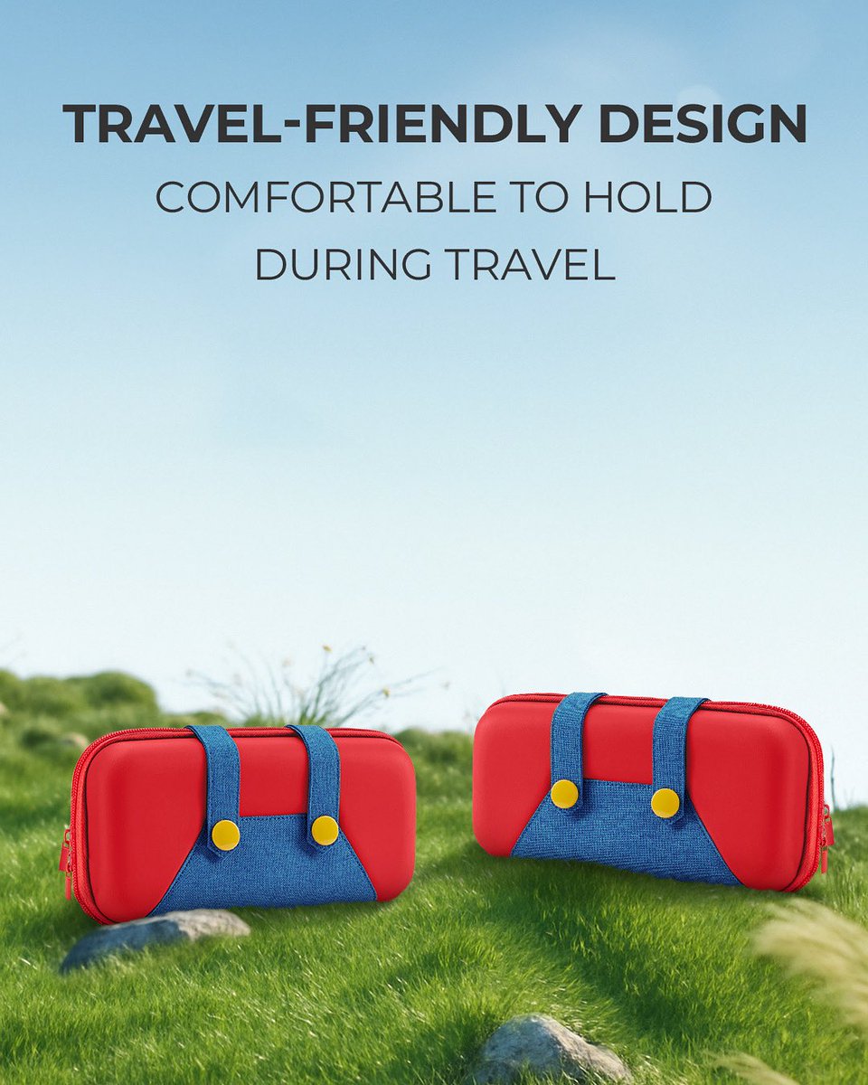 ✈️What is your best travel game companion? 
✨Of course, our FUNLAB Games Guardian Switch 2 Carrying Case！
🎊FUNLAB Switch 2 Carrying Case has a portable design that makes it easy to carry the Switch case. You can take it with you when you travel or go outdoors and start gaming