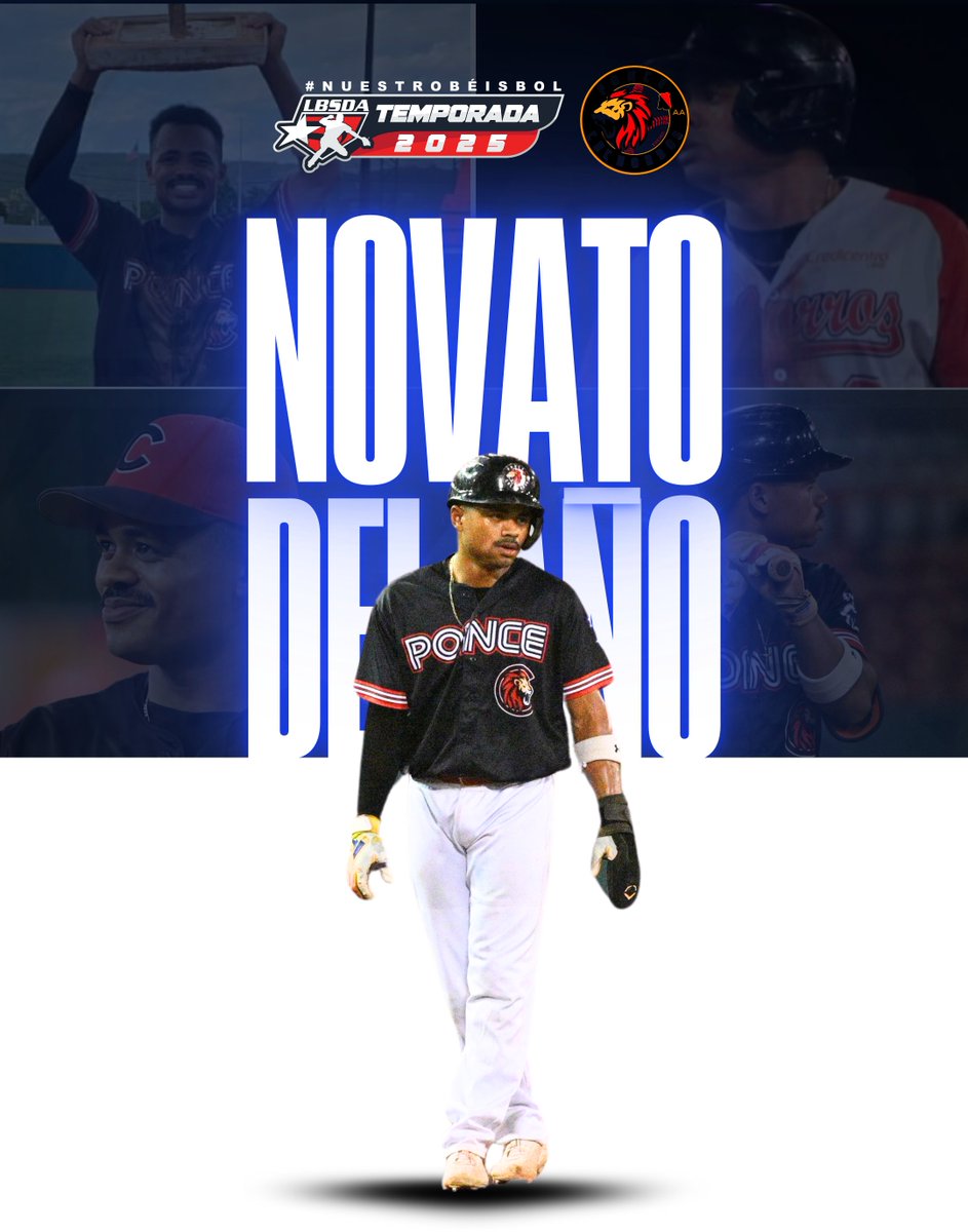 BeisbolDobleA's tweet photo. De los Cachorros de Ponce el Novato del Año 2025, Antonio Brown 🔥🔥🔥

#Postemporada2025 #LigaDobleA https://t.co/0Xai5vHLWD