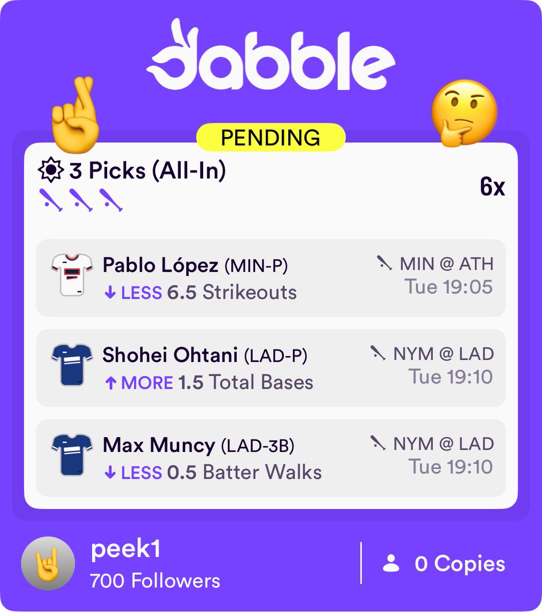 Anyone tryna ride the GOAT with me again?? 🤔

Lock this in 👇
click.dabble.com/ugiS/jsnrueyy