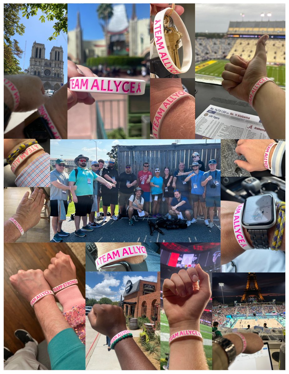 Wilson Alexander (@whalexander_) on Twitter photo A year ago today, <a href="/ALLYCE_TRAPP/">Allyce Trapp Alexander</a> was diagnosed with angiosarcoma.
Thank you for all of the support since then. It has helped us get through the hardest days.
Her cancer recently spread, so please keep her in your thoughts. She's fighting hard! A year ago today, <a href="/ALLYCE_TRAPP/">Allyce Trapp Alexander</a> was diagnosed with angiosarcoma.
Thank you for all of the support since then. It has helped us get through the hardest days.
Her cancer recently spread, so please keep her in your thoughts. She's fighting hard!